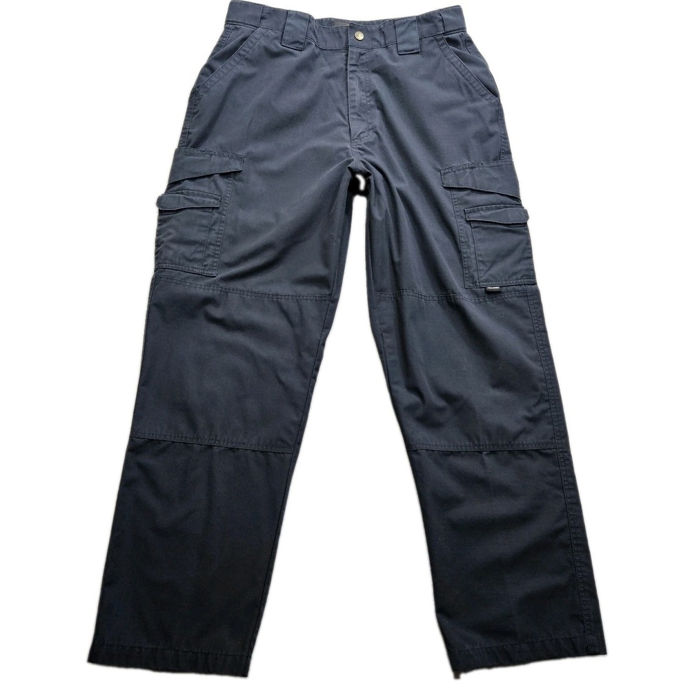 TRU-SPEC 24-7 Series Mens Tactical Cargo Pants Navy Blue Work Utility 34-36 x 31